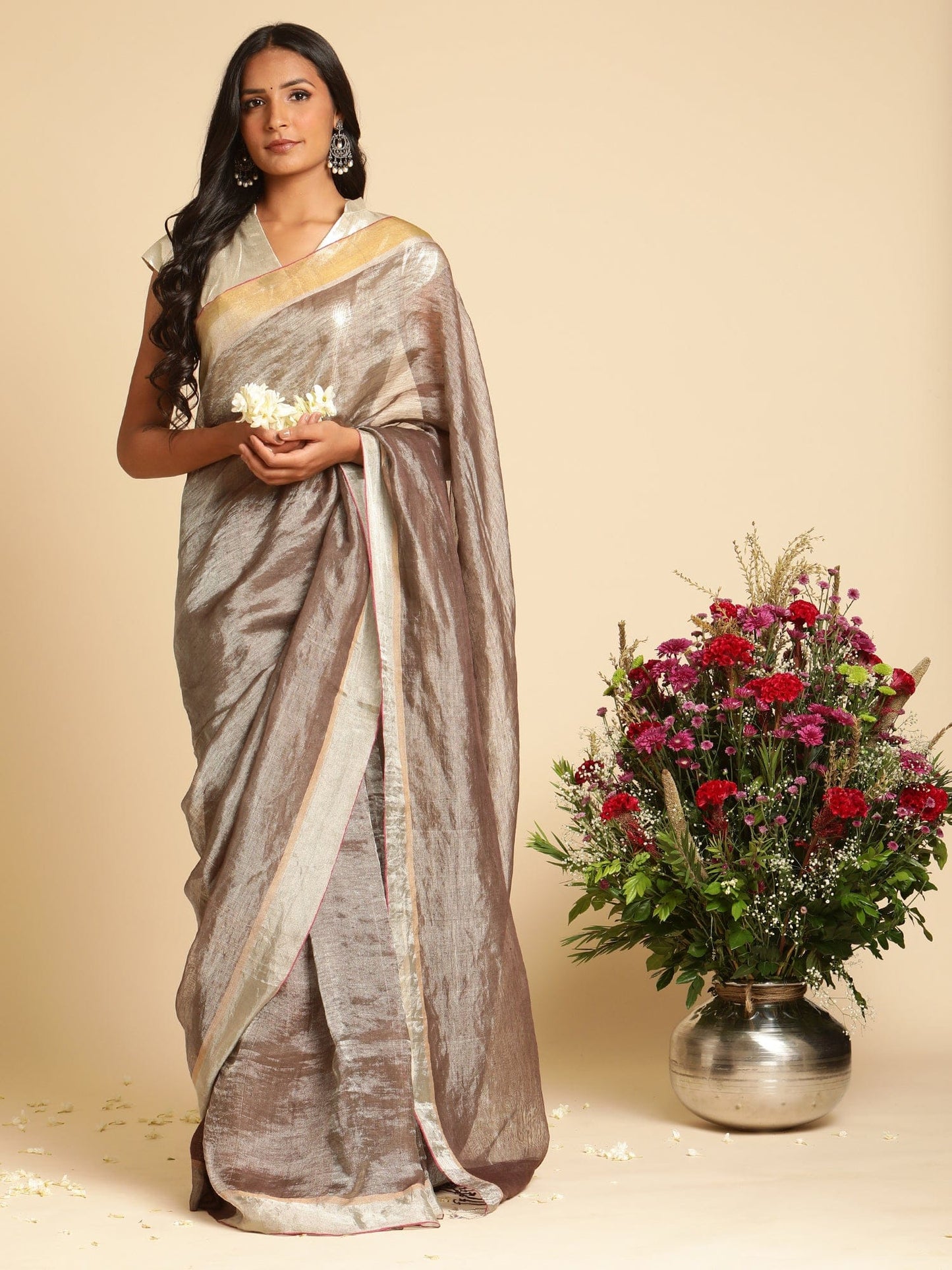 Linen Zari Gur