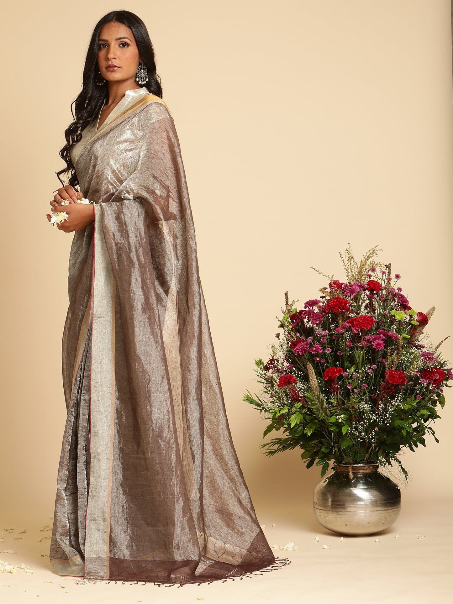 Linen Zari Gur