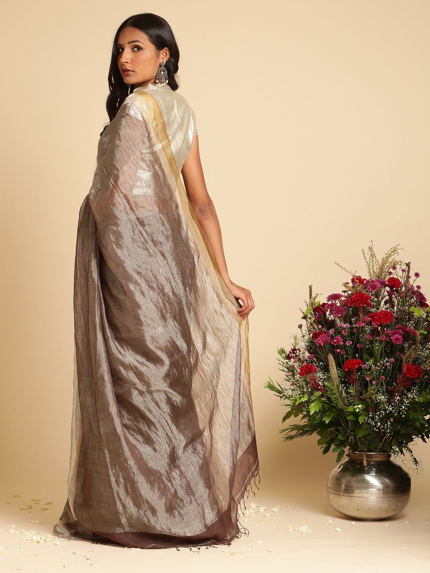 Linen Zari Gur