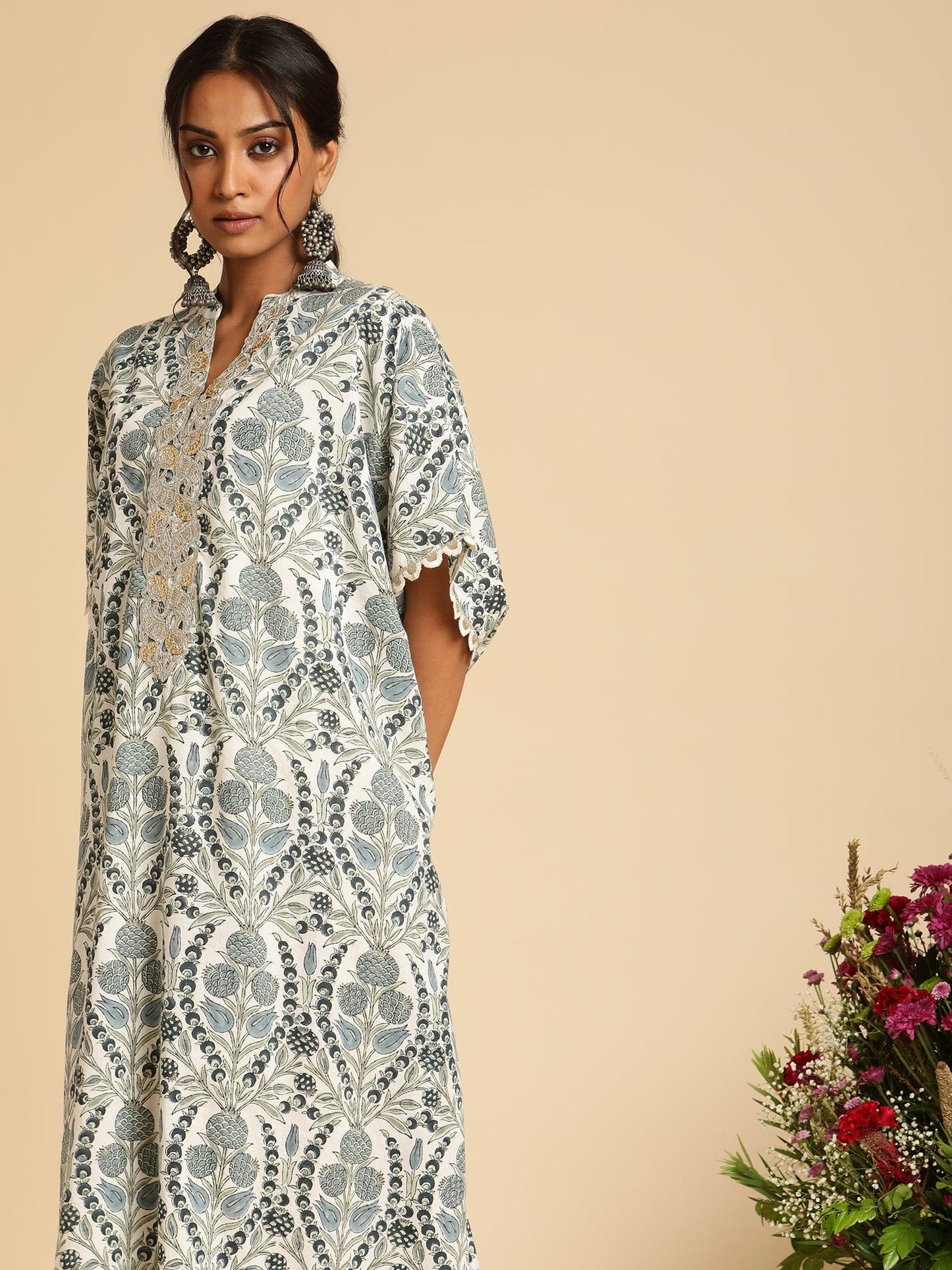 Blush Anaar Organic Cotton Kaftan