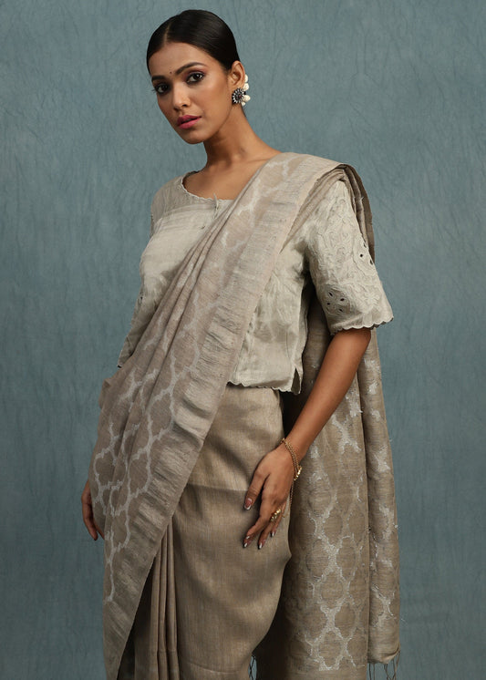 Linen Jamdani Jaal Zameen