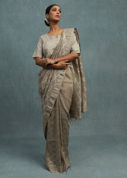 Linen Jamdani Jaal Zameen