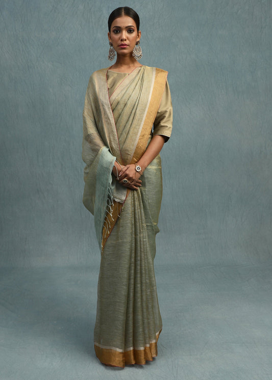 Linen Zari Kota